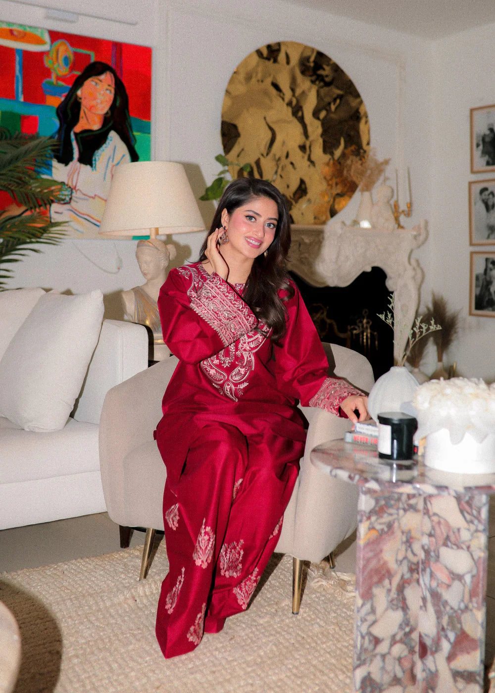 Emaan Cotton Embroided 2 PCs
