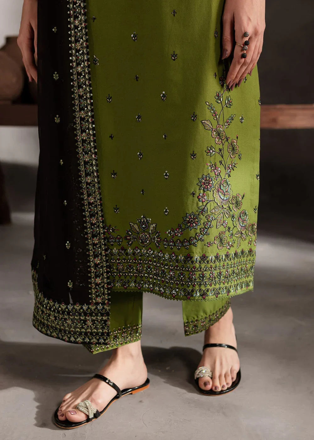 Ella (Cotton Embroided 3 PCs)
