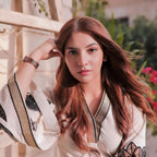 Almond Embroidery 2 PCs