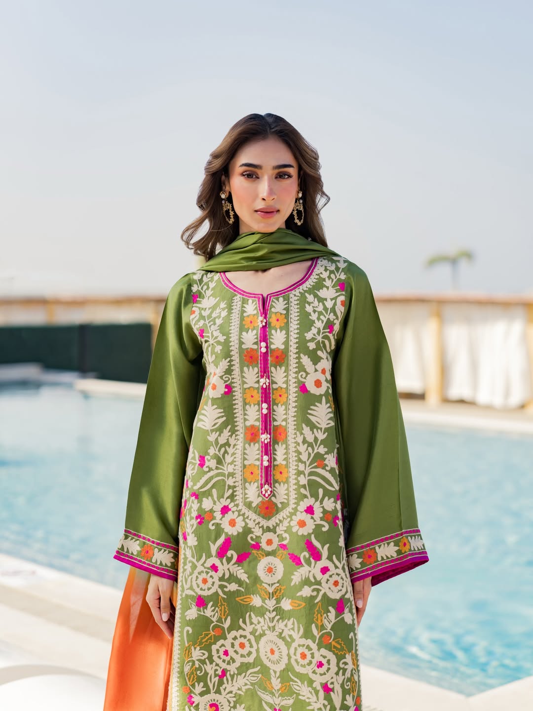 AROOSA (Embroided 3 PCs)