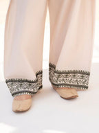 Hoorain Cotton Embroided 3 PCs (Farshi Shlwar)