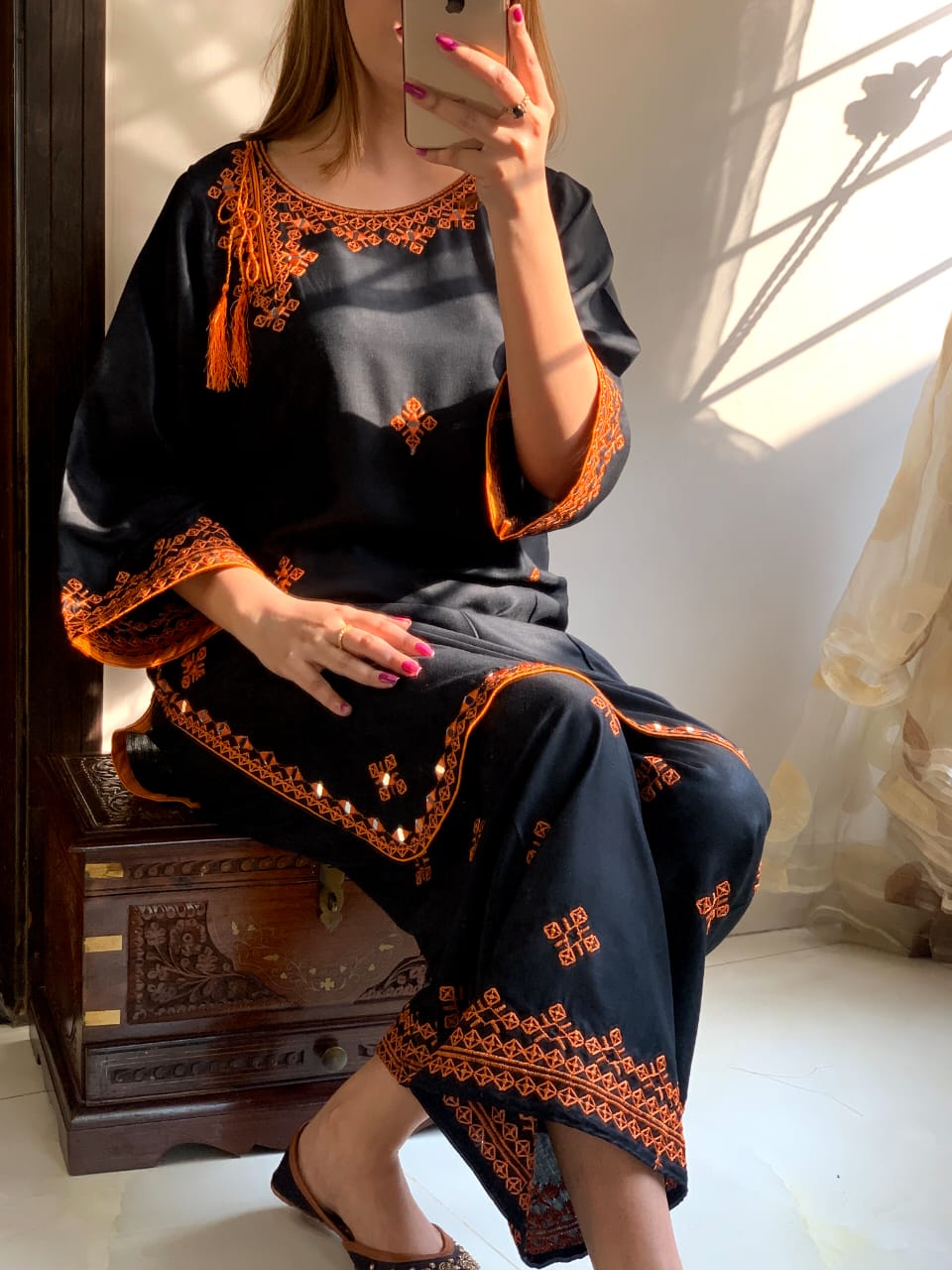 Gul Rang (Stitched 2 PCs)