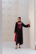 Nyra Embroided Long Length 3 PCs