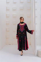 Nyra Embroided Long Length 3 PCs