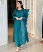 Fatima Embroidered (Stitched 3 Piece)