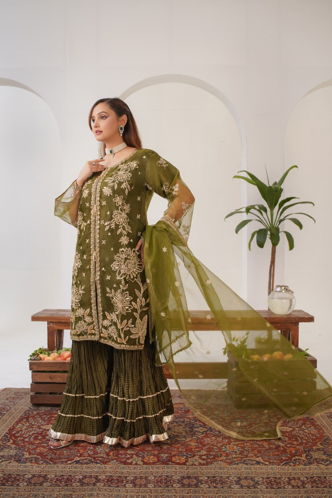 Kajal ( Stitched 3 Pcs)