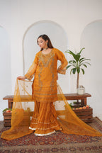 Elvin Fancy ( Stitched 3 Pcs )