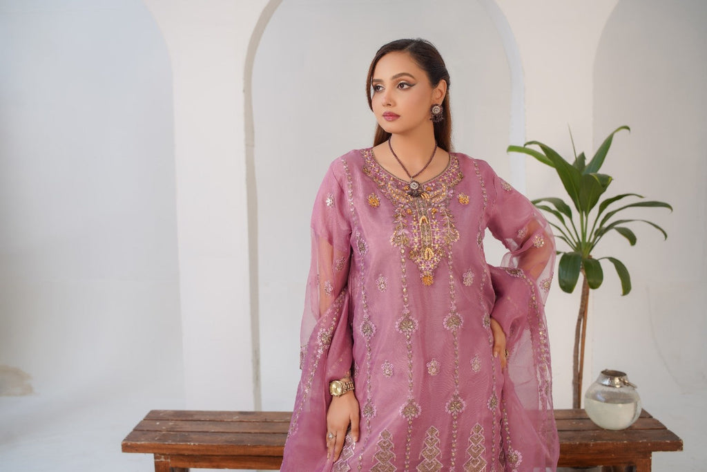 Parsa Fancy  ( Stitched 3 Pcs )