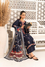 LAVISH EMBROIDERY (STITCHED 3 PCS)