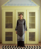 Komal Black (Digital 2 Pcs) Long Length