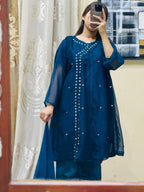 Mahnoor  ( Stitched 3 Pcs )