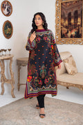 Zarqa ( Stitched 2 Pcs )