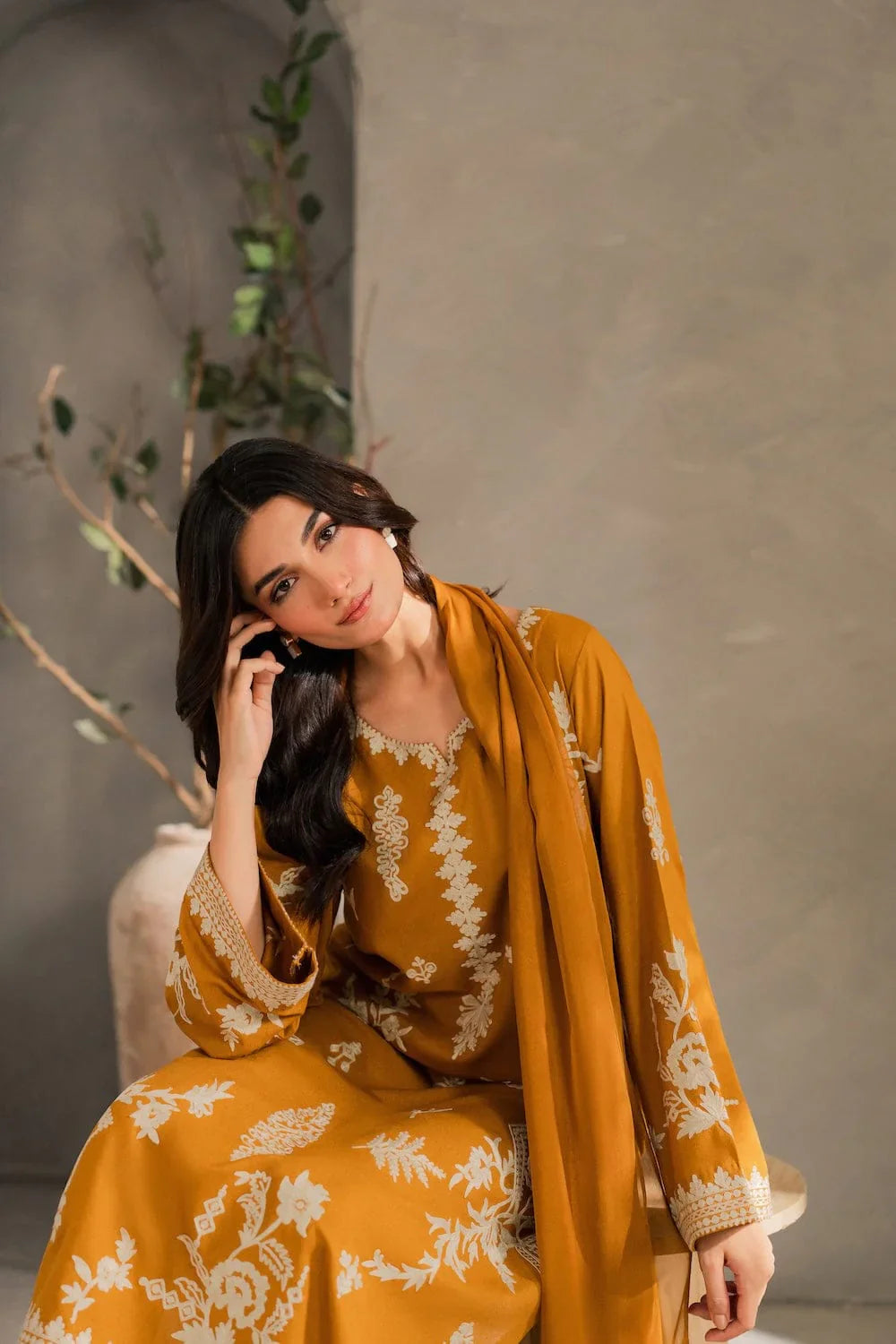 Rumi (Stitched 3 Pcs)