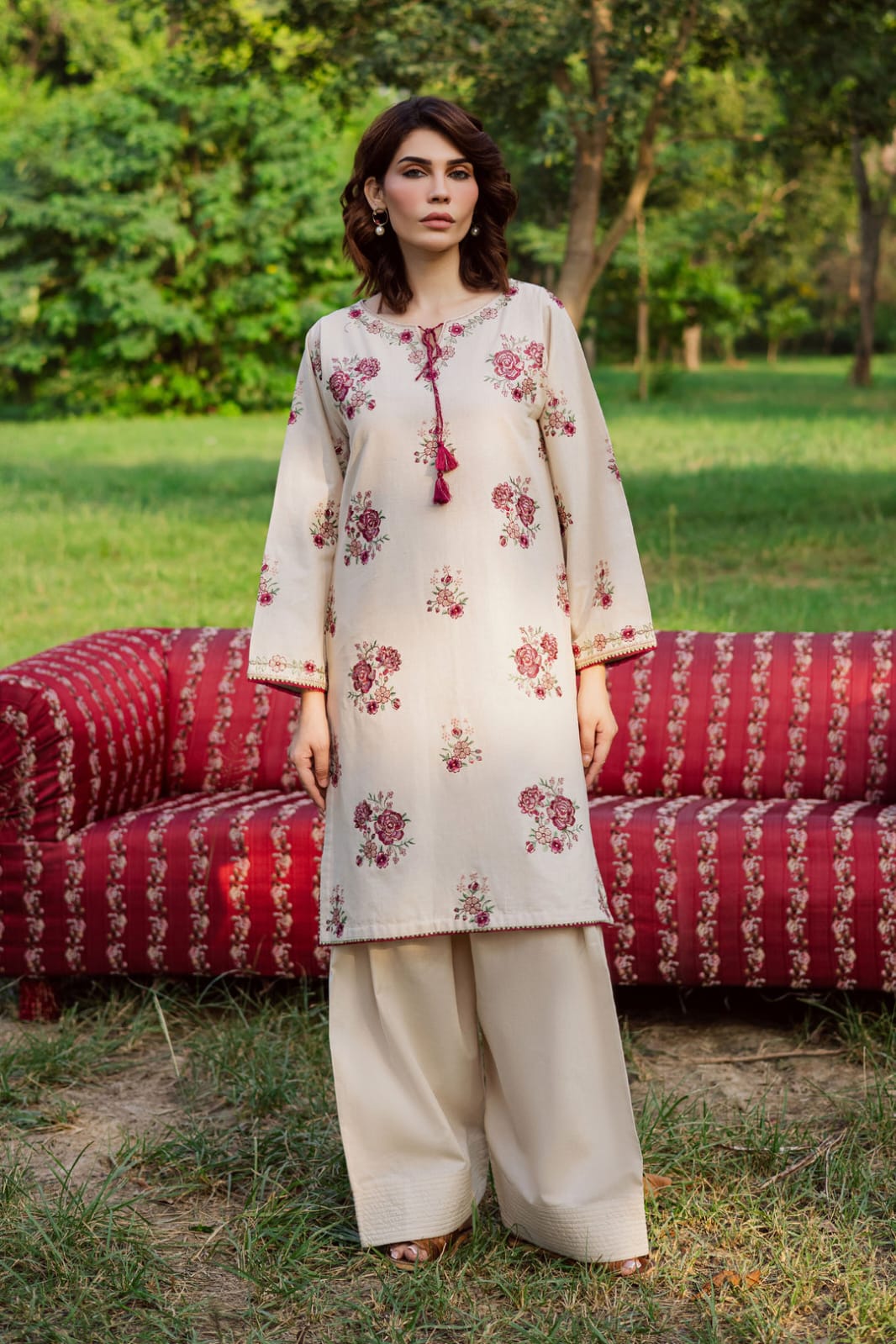 Blush (Stitched 2 Pcs)