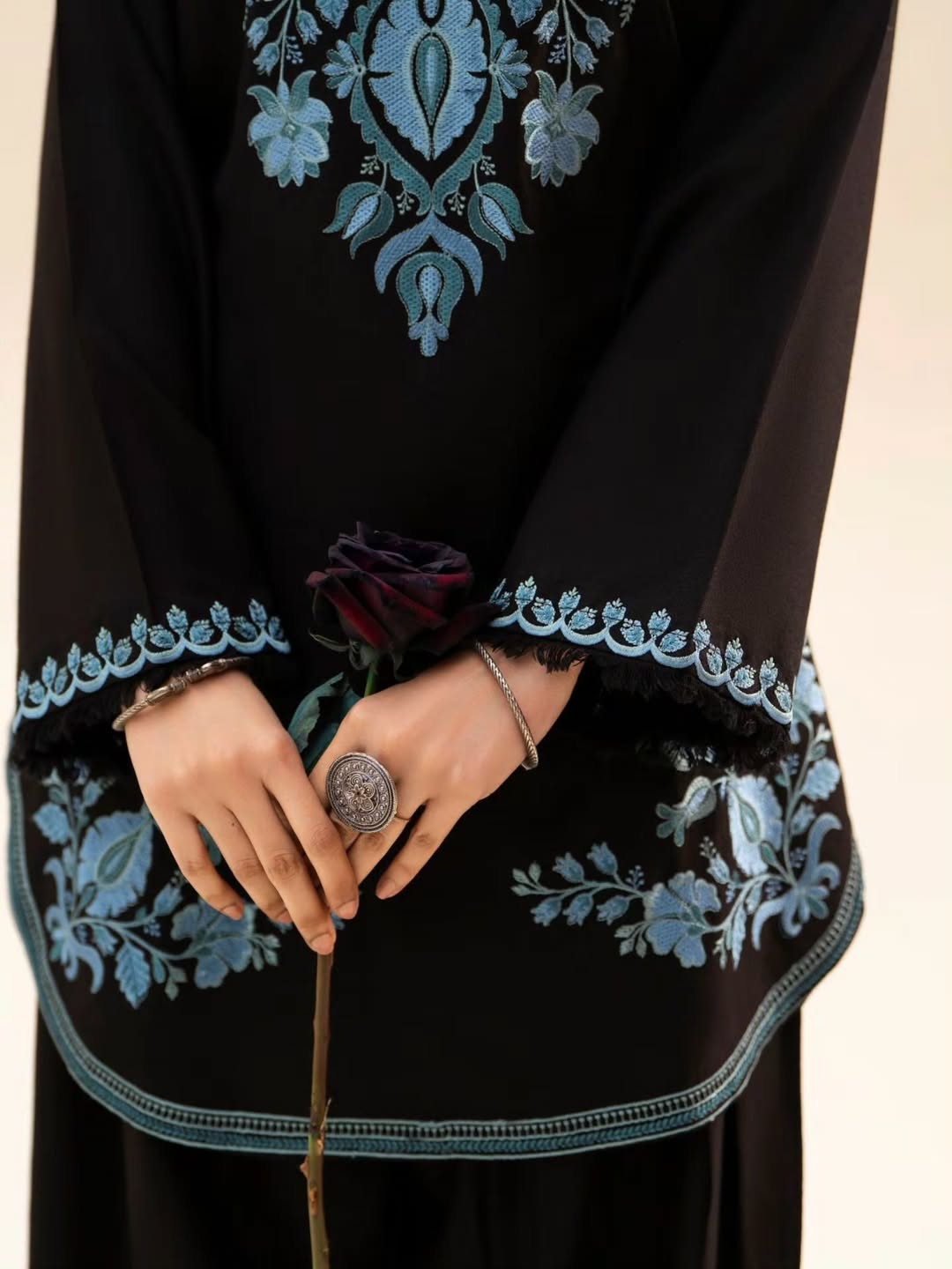 Zara Cotton Embroided 2 PCs